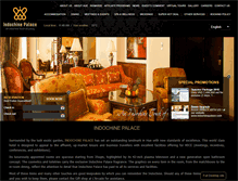Tablet Screenshot of indochinepalace.com